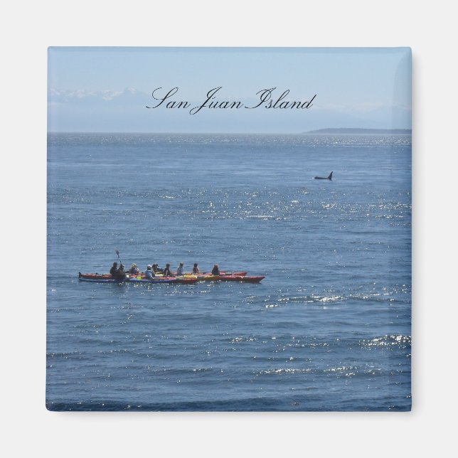 Imán Kayakers y Orca (Frente)