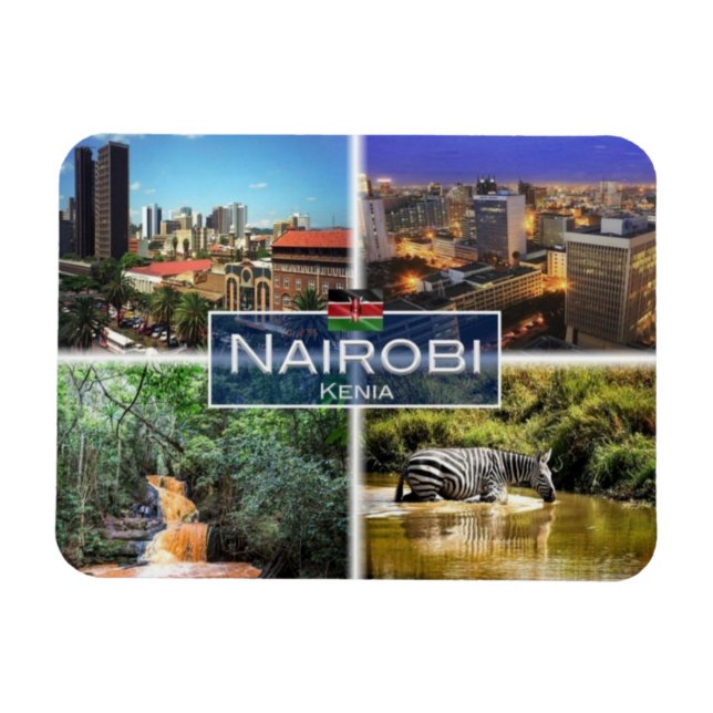 Imán KE Kenia - Nairobi - Avenida Kenyatta - (Horizontal)