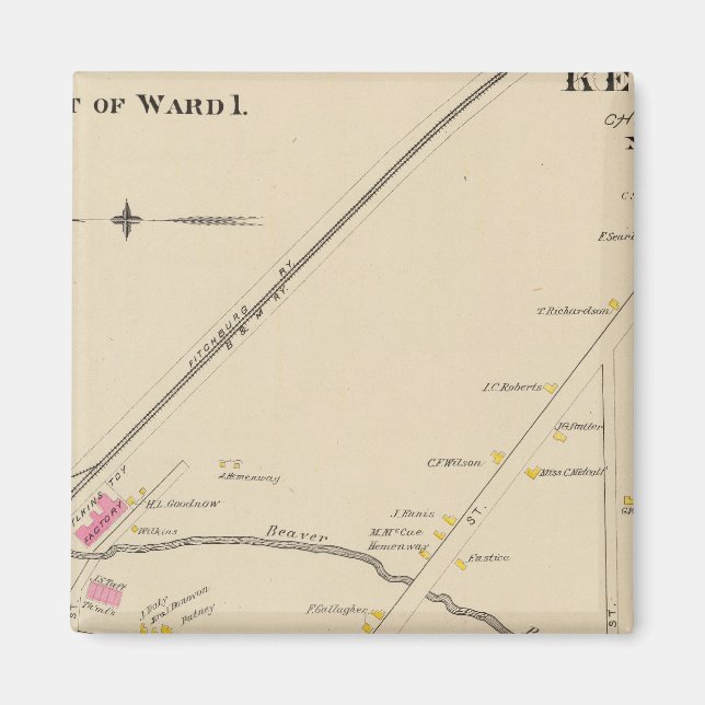 Imán Keene, Sala 1 (Frente)