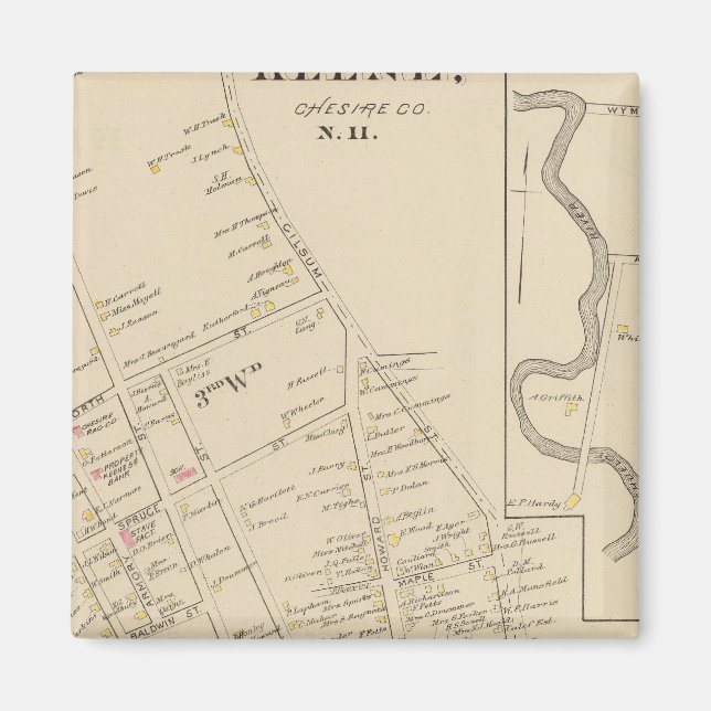 Imán Keene, Sala 3, 5 (Frente)