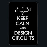 Imán Keep Calm Design Circuits<br><div class="desc">Keep Calm Design Circuits Mug</div>
