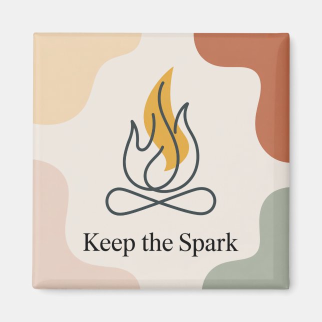 Imán Keep The Spark (Frente)