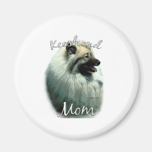 Imán Keeshond Mom 2