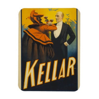 Imán Kellar el mago tocando el diablo