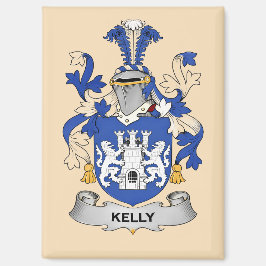 Imán Kelly Coat of Arms Magnet
