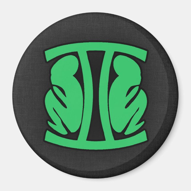 Imán Kelly Green Gemini (Frente)