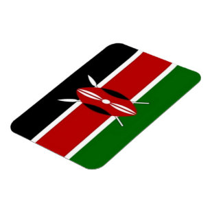 Imán Kenia - Bandera -
