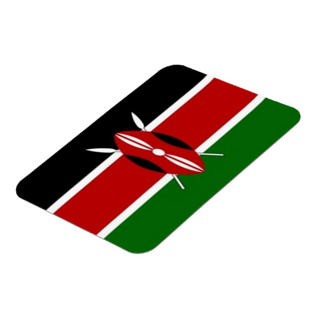 Imán Kenia - Bandera - (Lado Izquierdo)