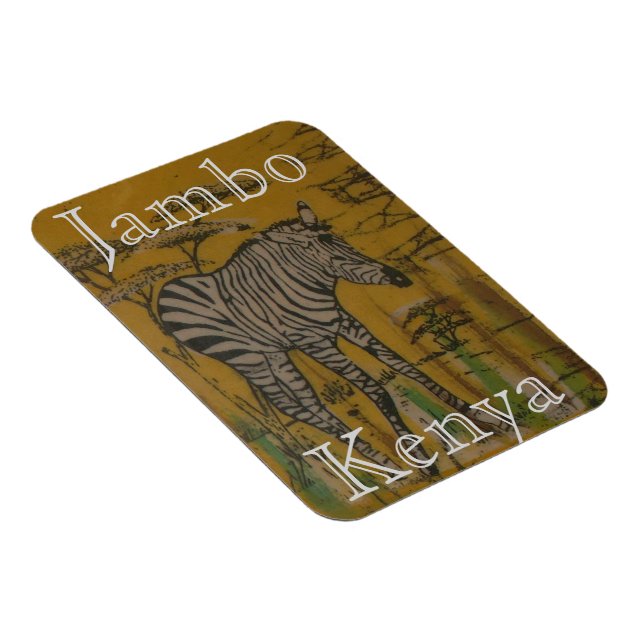 Imán Kenia Maasai Mara Jambo Kenia (Lado Derecho)