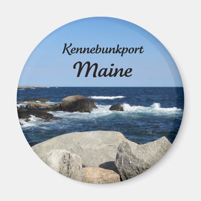 Imán Kennebunkport, Maine (Frente)