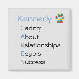Imán Kennedy CARES Magnet