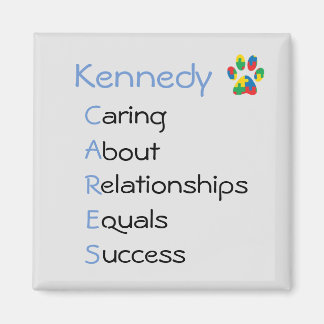 Imán Kennedy CARES Magnet