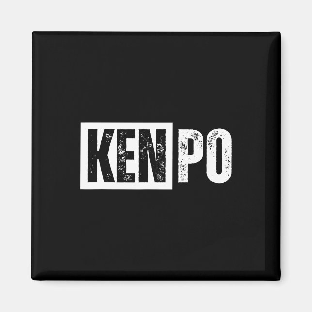 Imán Kenpo Karate con problemas (Frente)