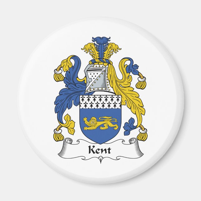 Imán Kent Family Crest (Frente)