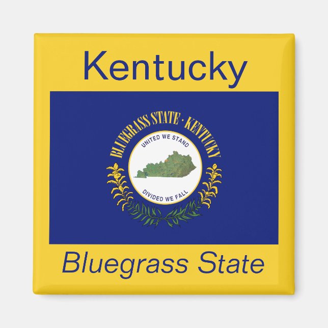 Imán Kentucky Banner Magnet (Frente)