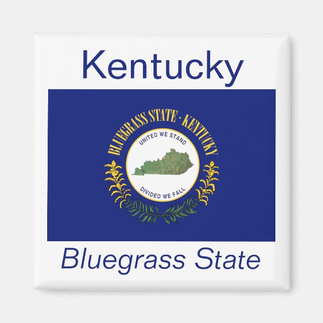 Imán Kentucky Banner Magnet (Frente)