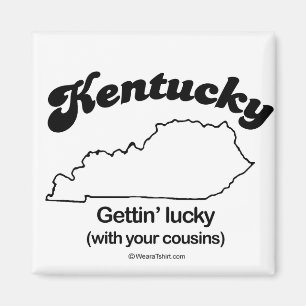 Imán KENTUCKY - "camisetas y Gea del LEMA del ESTADO de