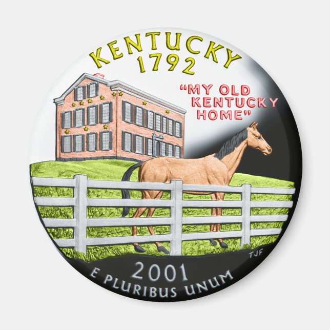 Imán Kentucky Magnet (Frente)