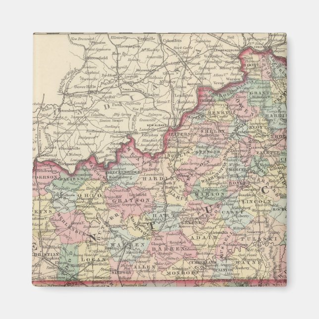 Imán Kentucky y Tennessee 2 (Frente)