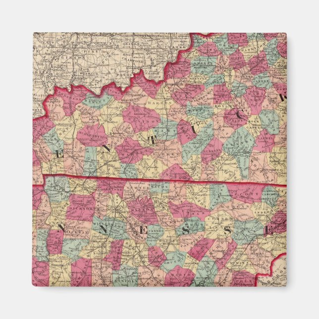 Imán Kentucky y Tennessee 2 (Frente)