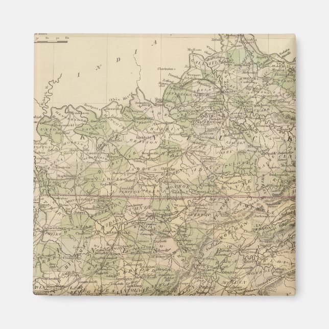 Imán Kentucky y Tennessee 8 (Frente)