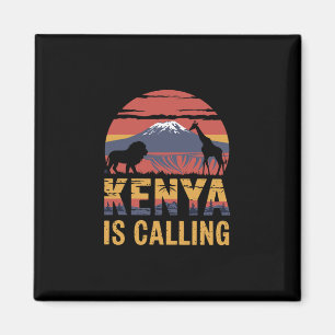 Imán Kenya Está Llamando Amante del Safari Vacaciones d