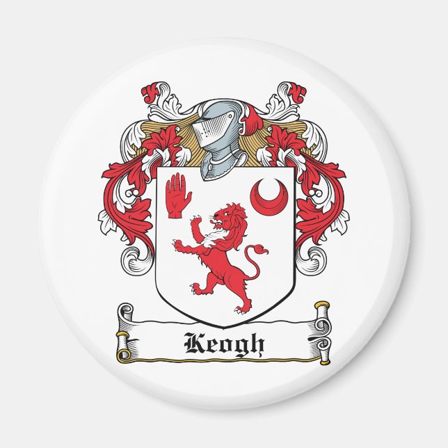 Imán Keogh Family Crest (Frente)