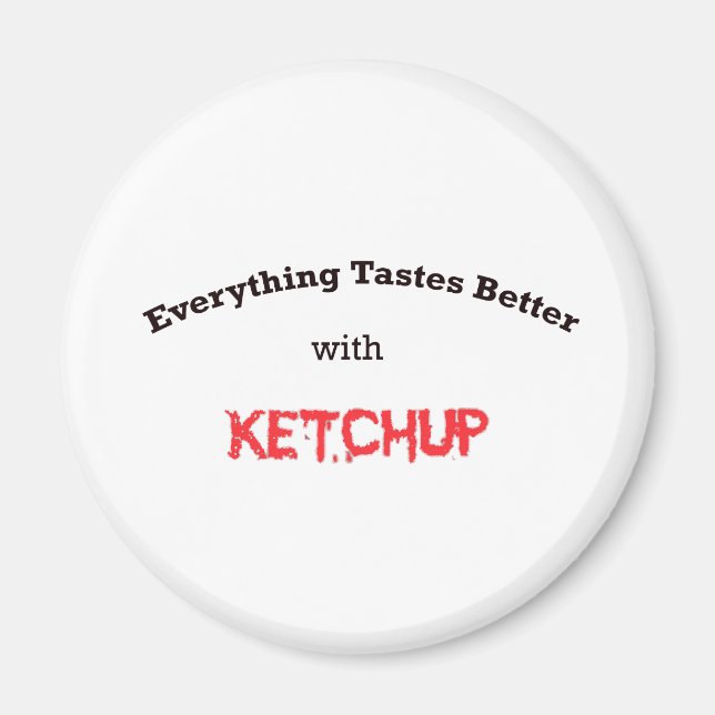 Imán ketchup (Frente)