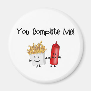 Imán ¡Ketchup y Fries!