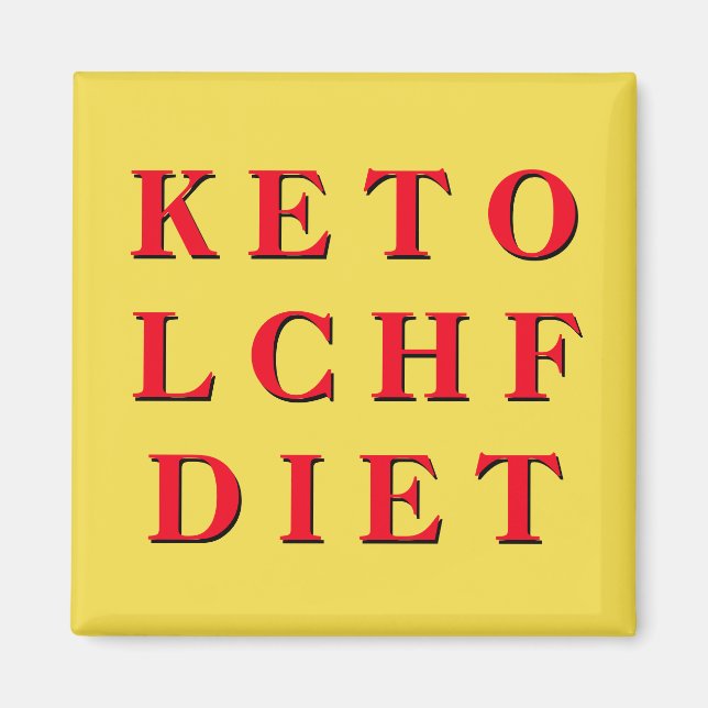 IMÁN KETO LCHF DIET MAGNET (Frente)