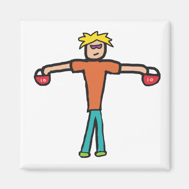 Imán Kettlebells (Frente)