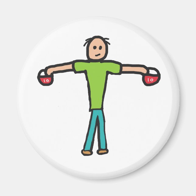 Imán Kettlebells (Frente)