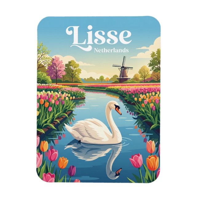 Imán Keukenhof Países Bajos (Vertical)