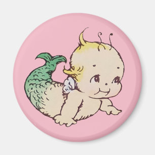 Imán Kewpie Mermaid Magnet