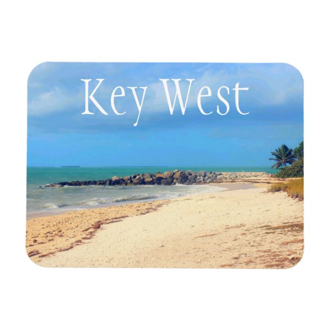 Imán Key West Beach, Fort Zachary Taylor State Park (Horizontal)