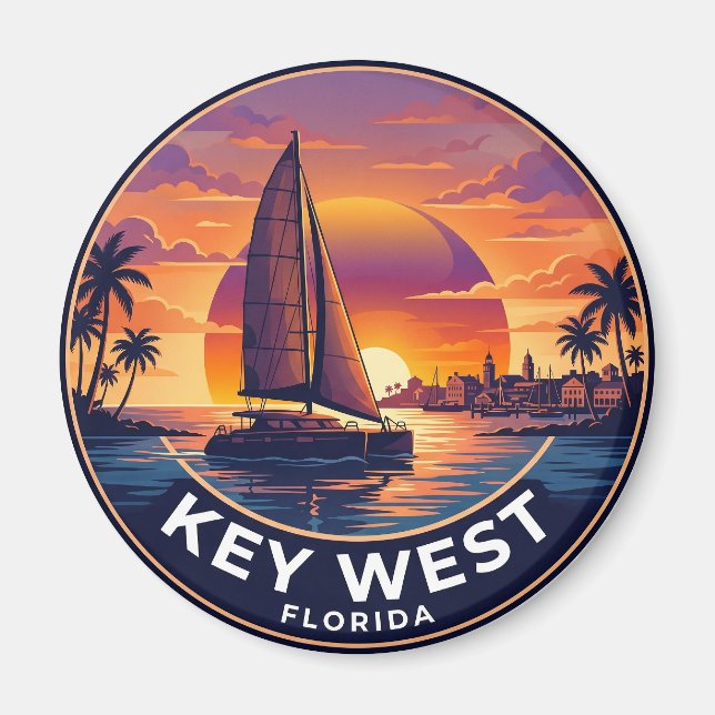Imán Key West EE. UU. (Frente)