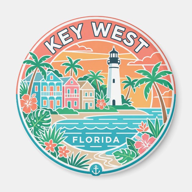 Imán Key West, Florida (Frente)