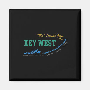 Imán Key West Florida Miami Vibraciones Playa Estado So