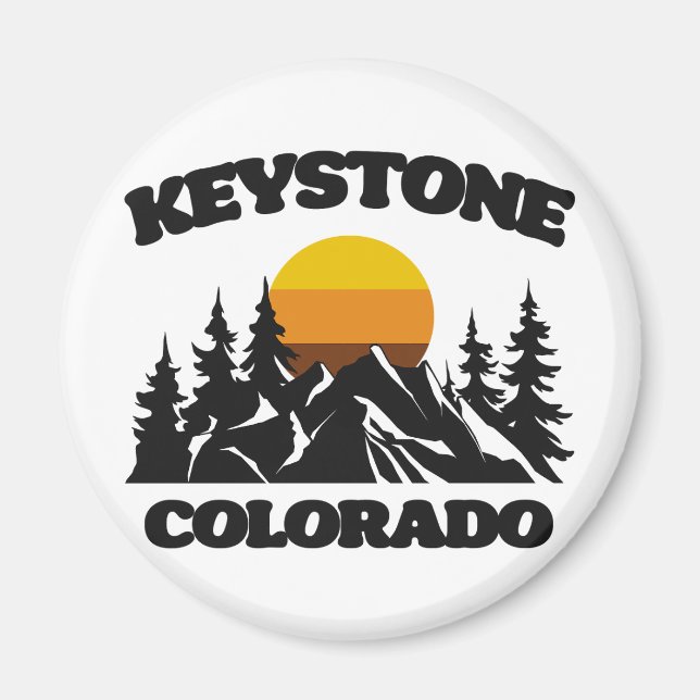 Imán Keystone, Colorado (Frente)