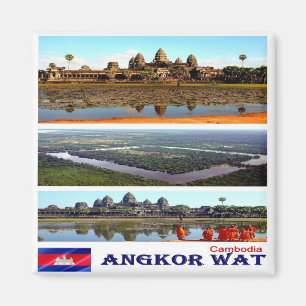 Imán KH - Cambodia - Angkor Wat - Mosaic - Collage