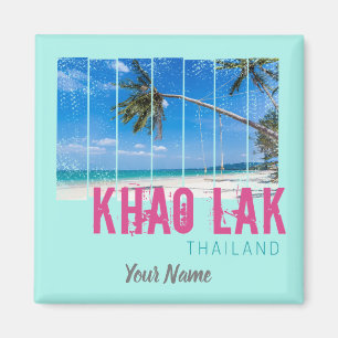 Imán Khao Lak Phang-Nga Souvenir Tailandés de Playa Vin