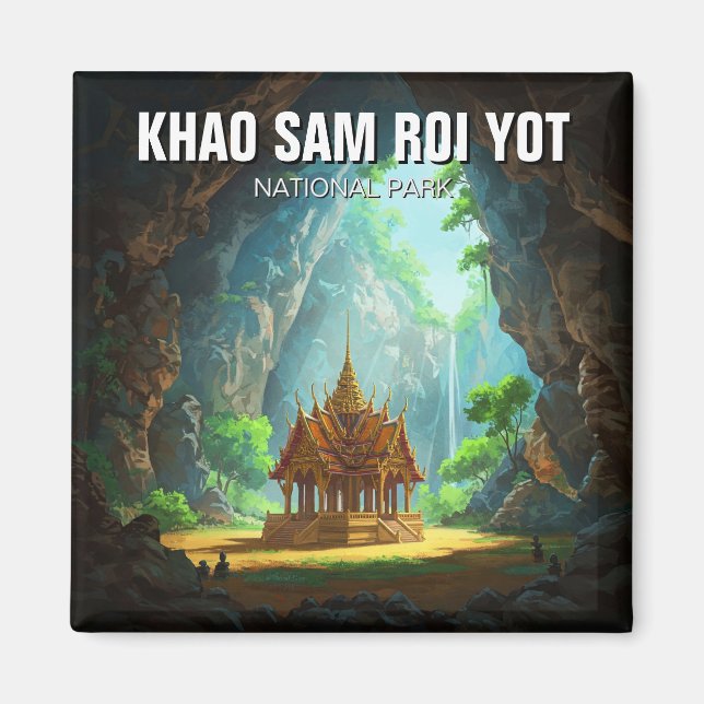 Imán Khao Sam Roi Yot Phraya Nakhon Cave Tailandia (Frente)