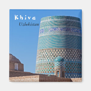 Imán Khiva, Uzbekistán - Minarete de Islam Khodja