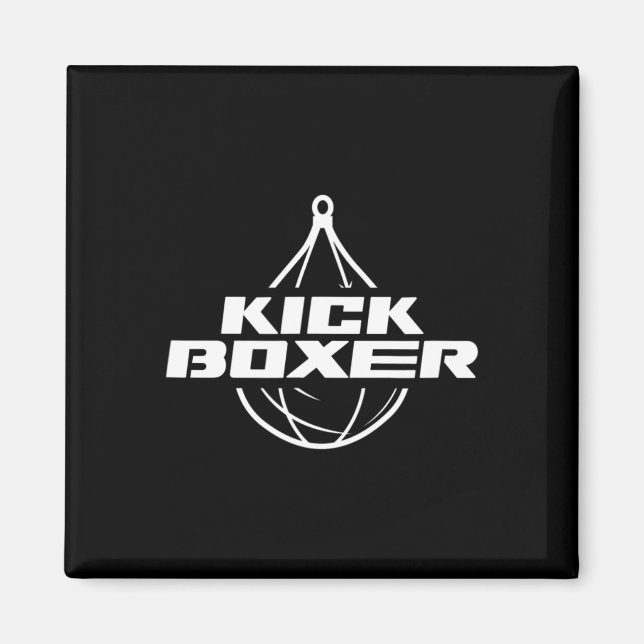 Imán Kickboxer Kick Boxing Artes Marciales Kickboxing P (Frente)