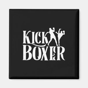 Imán Kickboxer Kickbox Kick Boxing Kickboxing Artes Mar