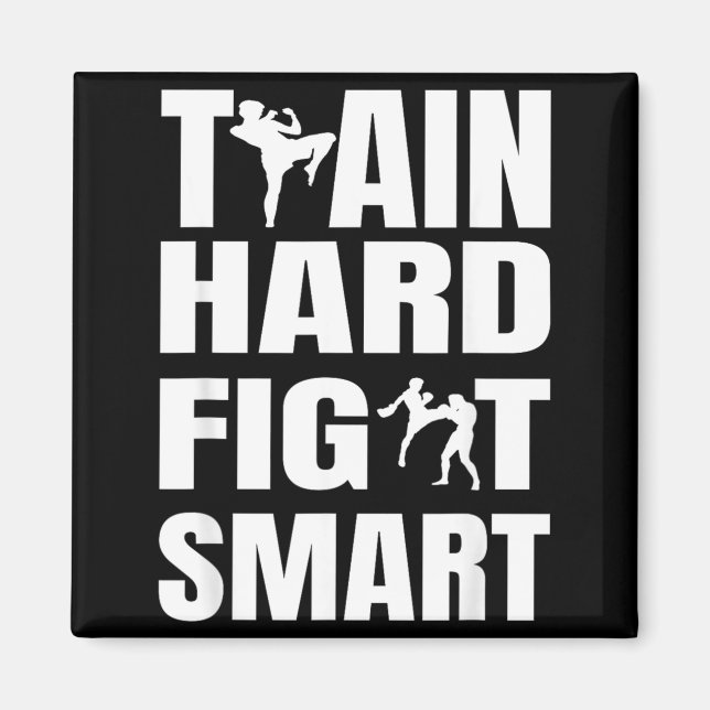 Imán Kickboxer Kickboxing Muay Thai Boxeo Tailandés MMA (Frente)