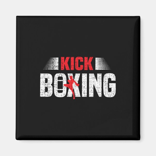 Imán Kickboxing Kickboxing Boxeadores Kickboxers Artes  (Frente)