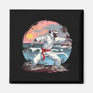 Imán Kickboxing Lémur Artes Marciales Karate Jiu-Jitsu