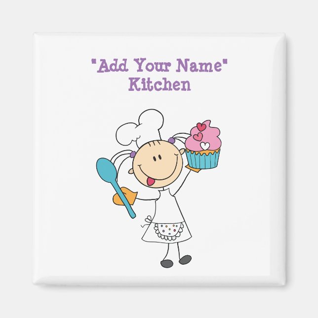 Imán Kids Name Refrigerator Magnet (Frente)
