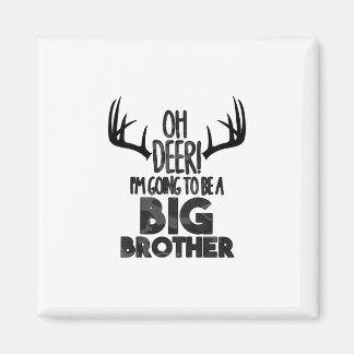 Imán Kids Oh Deer Big Brother Hunting Pregnancy Announc